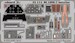 Detailset Messerschmitt BF109E-7 Interior Self Adhesive (Trumpeter) 33-114