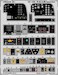 Detailset P61A/B Black Widow Interior Self adhesive (Hobby Boss) 33-123