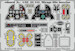 Detailset Mirage IIIC Interior (Italeri) E33-155