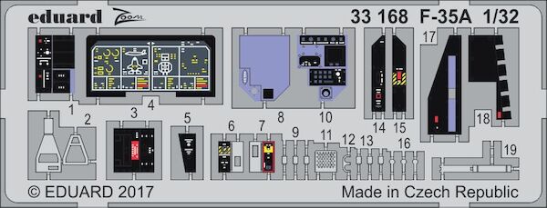 Detailset F35 Lightning II (Italeri)  E33-168