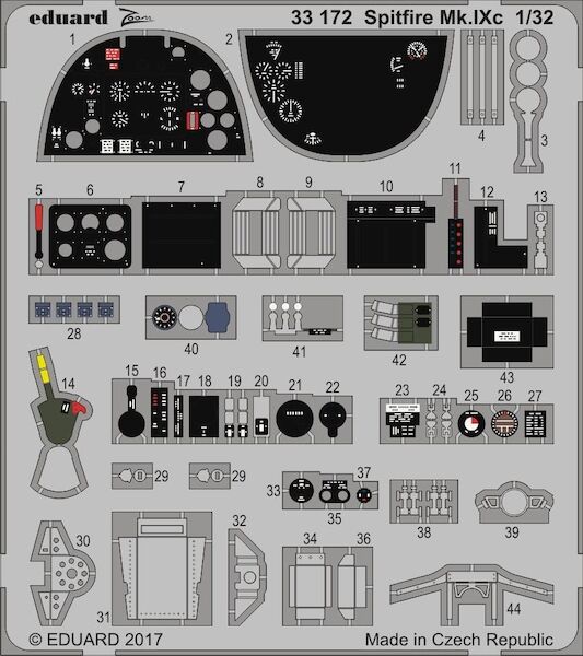 Detailset Spitfire MKIXc (Revell)  E33-172