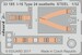 Detailset Polikarpov I16 Type 24 rata Seatbelts -Steel- (ICM) e33-185
