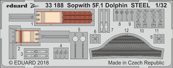 Detailset Sopwith 5F1 Dolphin (Wingnut Wings)  E33-188
