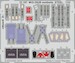 Detailset Mikoyan MiG29UB Seatbelts - steel-  (Trumpeter) e33-197