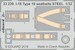 Detailset Polikarpov I16 Rata type 10 Seatbelts (ICM) E33-239