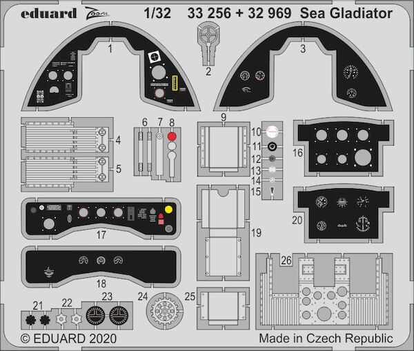 Detail set Sea Gladiator (ICM) E33-256