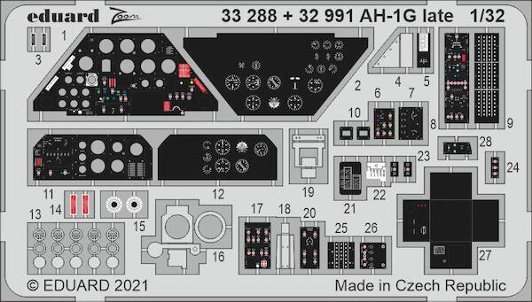 Detailset Bell AH1G Cobra -Late- interior (ICM)  E33-288