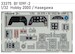 Detailset Messerschmitt Bf109F-2 Interior (Hobby 2000, Hasegawa) 33-375