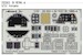 Detailset Messerschmitt Bf109K-4 Interior (Kotare) 33-383