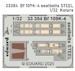 Detailset Messerschmiutt Bf109K-4 Seatbelts (Kotare) 33-384