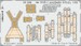 Detailset  Heinkel He111P  seatbelts (Revell) 33-394