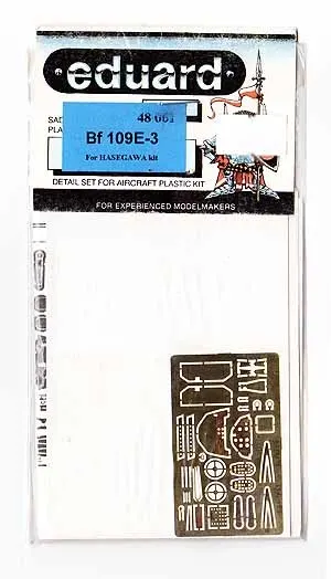 Detailset Messerschmitt BF109E-3 E48-061