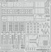 Detailset B26B-50 Invader Bomb Bay (ICM) e48-1004