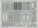 Detailset Messerschmitt BF110E exterior (Dragon) E48-1033