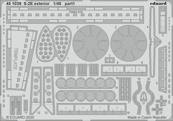 Detailset S2E Tracker exterior (Kinetic)  E48-1039