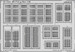 Detailset Lockheed SR71A Blackbird Grilles (Revell) E48-1083