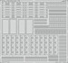 Detailset B24J Liberator Bomb Racks and Bombs (Hobby Boss) 48-1142