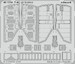 Detailset F4C Phantom Airbrakes (Academy, Hobby 2000) 48-1154
