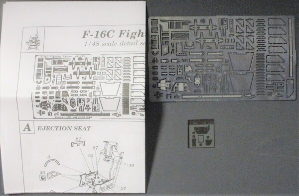 Detailset F16C Fighting Falcon  E48-133