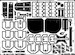 Detailset Republic P47D Thunderbolt (Hasegawa)  E48-240