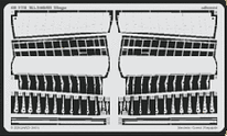 Detailset Ki100-1a Goshiki Flaps (Hasegawa)  E48-378