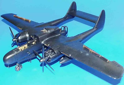 Detailset P61 Black Widow exterior (Revell/Monogram)  E48-383