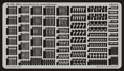 Detailset WW1 Stretches & Controlhorns E48-406