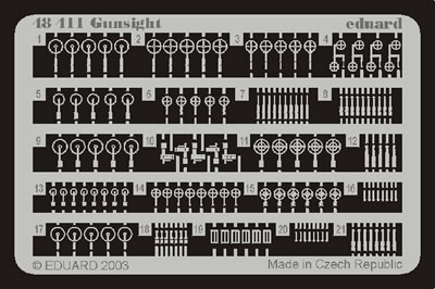 Detailset Gunsights  E48-411