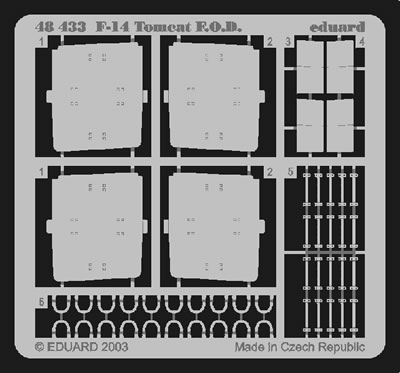 Detailset F14 Tomcat F.O.D. (Hasegawa)  E48-433