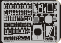 Detailset Focke Wulf FW190F acces and Scribing templates  E48-460