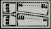 Detailset Grumman TBF Avenger landing Flaps (Accurate Miniatures)  E48-482