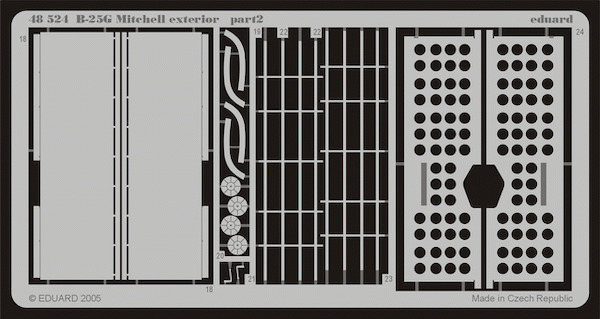 Detailset B25G Mitchell Interior (Revell/Monogram, Accurate Miniatures,Academy )  E48-524