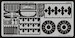 Detailset B25B Mitchell exterior (Accurate miniatures)  E48-525