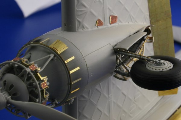 Detailset Vickers Wellington MK1 Exterior (Trumpeter) (Reissue)  E48-548