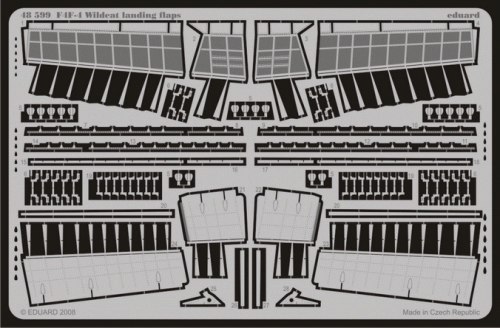 Detailset Grumman F4F-4 Wildcat Landing Flaps (Hobby Boss)  E48-599