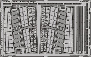 Detailset Lavochkin LaGG3 Landing Flaps (ICM) E48-608