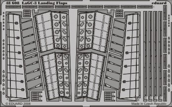 Detailset Lavochkin LaGG3 Landing Flaps (ICM)  E48-608