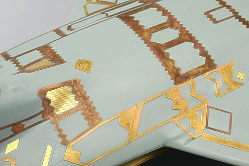 Detailset F22 Raptor Surface Panels (Academy) E48-620