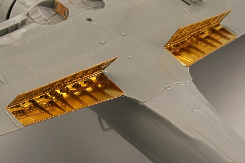Detailset Mitsubishi A6M-2K Zero Trainer Landing Flaps (Hasegawa) E48-623