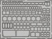Detailset E-2C Hawkeye surface panels  E48-640