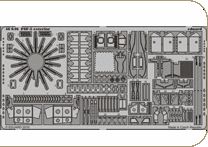 Detailset Grumman F6F-5 Hellcat exterior E48-646