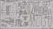Detailset F100C Super Sabre undercarriage set (Hasegawa) 48-656