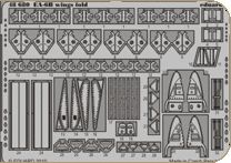 Detailset Grumman EA6B Prowler wing fold (Kinetic)  E48-680