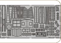 Detailset Grumman EA6B Prowler Undercarriage (Kinetic)  E48-681
