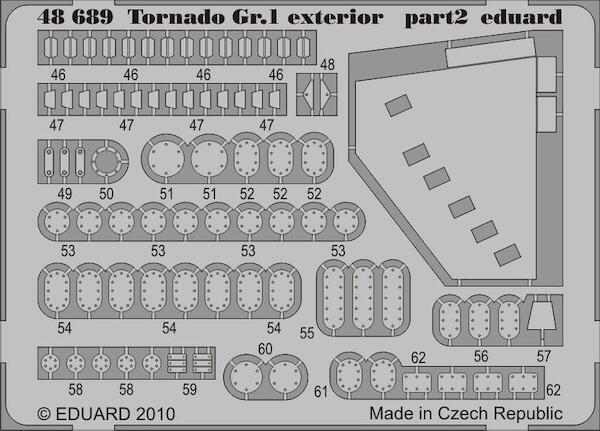 Detailset Tornado GR1 exterior (Kinetic)  E48-689