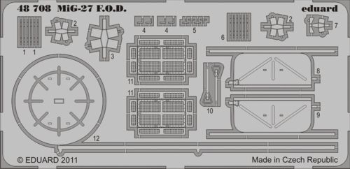 Detailset MiG27 Flogger FOD (Italeri)  E48-708