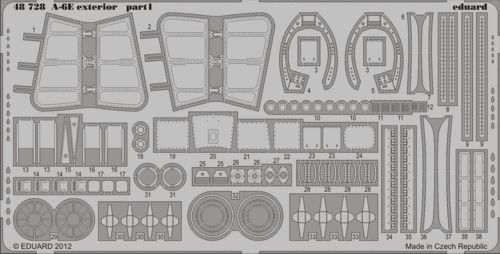 Detailset Grumman A6E Intruder Exterior (Kinetic)  E48-728