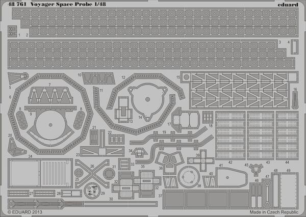 Detailset Voyager Space Probe (Hasegawa)  E48-761
