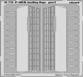 Detailset P40E/K Landing Flaps (Italeri)  E48-776