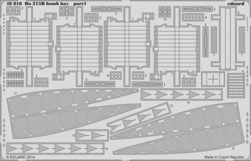 Detailset Dornier Do215B Bomb Bay (ICM)  E48-818